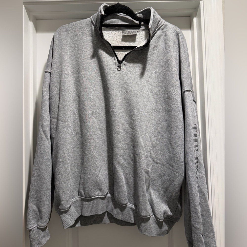 Taylor Swift The Eras Tour Grey Quarter Zip